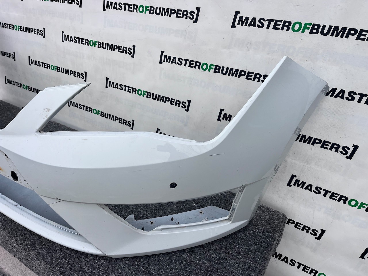 Seat Leon Cupra Fr Mk3 Hatchback 2013-2016 Front Bumper 4 Pdc Genuine [o639]