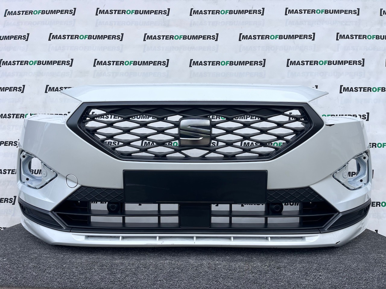 Seat Tarraco Fr Sport Suv 2018-2024 Front Bumper 6 Pdc W/grilles Genuine [o642]