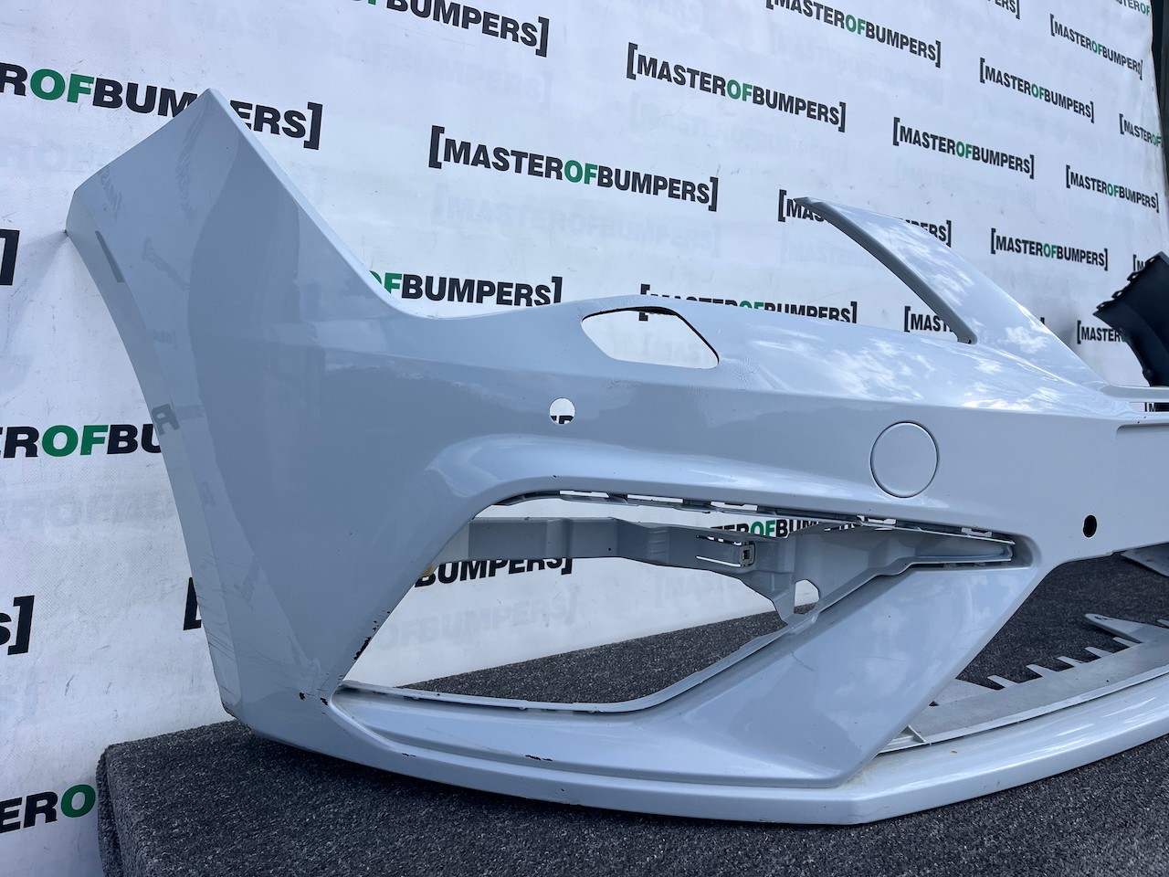 Seat Leon Cupra Fr Mk3 Lift Hatchback 2017-2019 Front Bumper 4 Pdc Genuin [o661]