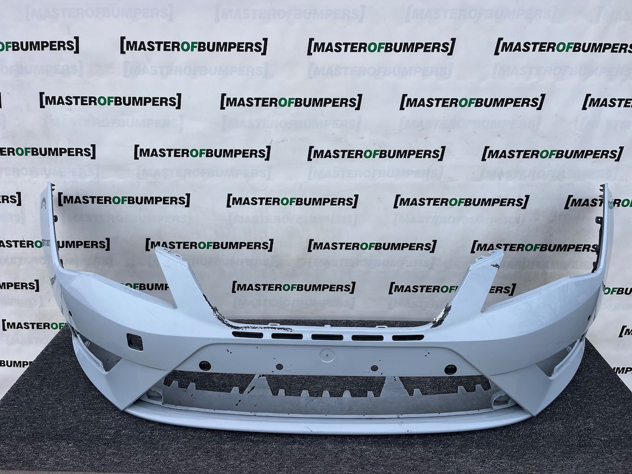 Seat Leon Cupra Mk3 Hatchbac 2013-2016 Front Bumper 4 Pdc No Jets Genuine [o670]