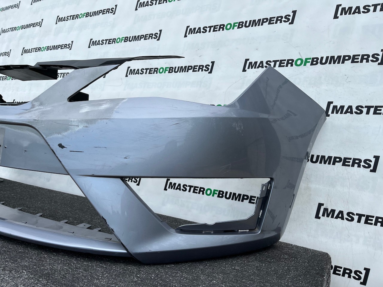 Seat Ibiza Fr Tsi Evo Hatchback 2012-2017 Front Bumper No Pdc Genuine [o677]