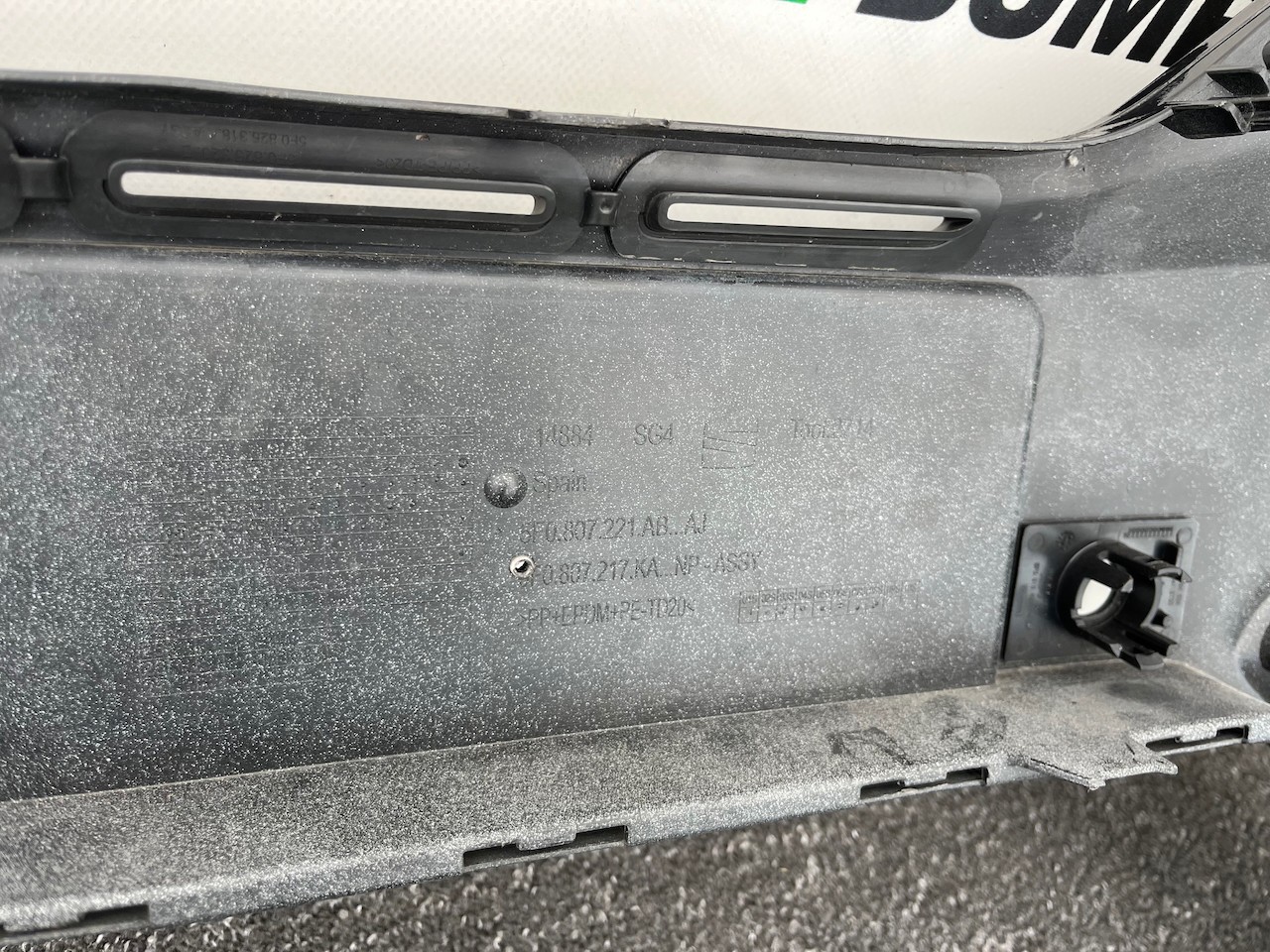Seat Leon Cupra Fr Mk3 Lift Hatch 2017-2019 Front Bumper 4 Pdc Genuine [o686]