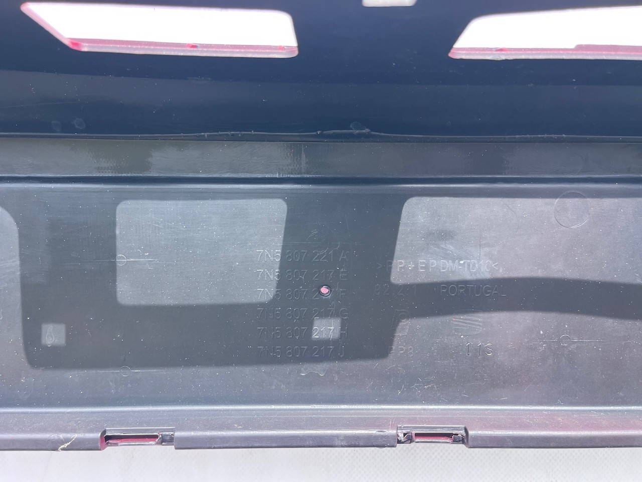 Seat Alhambra Cr Ecomotive Mpv 2012-2020 Front Bumper 6 Pdc +jets Genuine [o711]