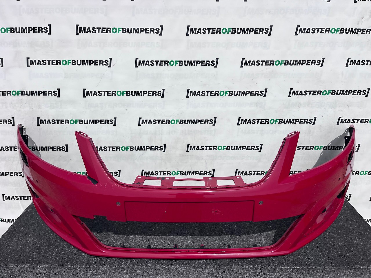 Seat Alhambra Cr Ecomotive Mpv 2012-2020 Front Bumper 6 Pdc +jets Genuine [o711]