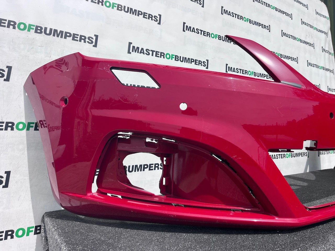 Seat Alhambra Cr Ecomotive Mpv 2012-2020 Front Bumper 6 Pdc +jets Genuine [o711]