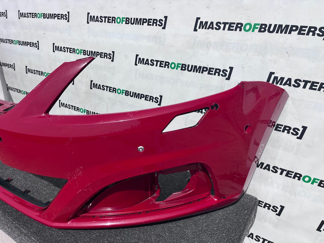 Seat Alhambra Cr Ecomotive Mpv 2012-2020 Front Bumper 6 Pdc +jets Genuine [o711]