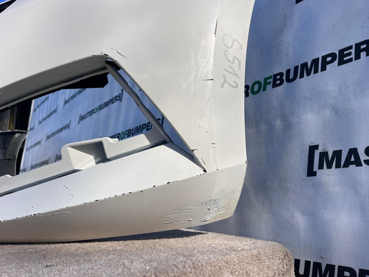 Skoda Superb Salon Estate Mk4 2020-2023 Front Bumper No Pdc +jets Genuine [s512]