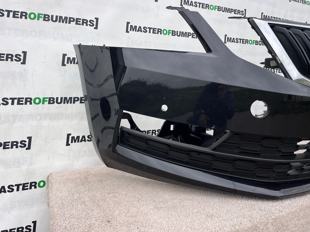 Skoda Octavia Mk3 Lift Saloon Estate 2017-2019 Front Bumper 4 Pdc Genuine [s527]
