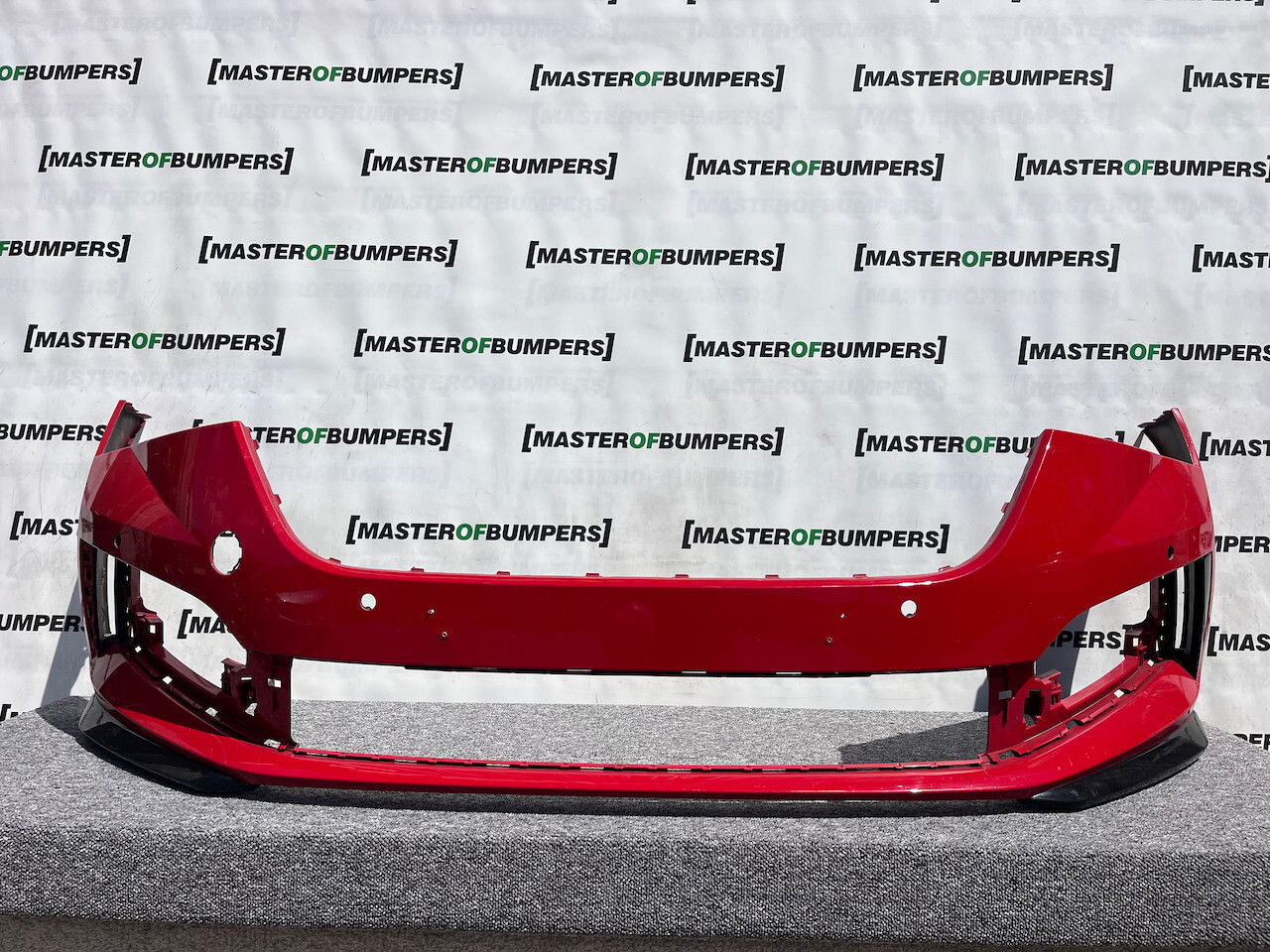 Skoda Scala Monte Carlo Hatchback 2019-2023 Front Bumper 4 Pdc Genuine [s558]