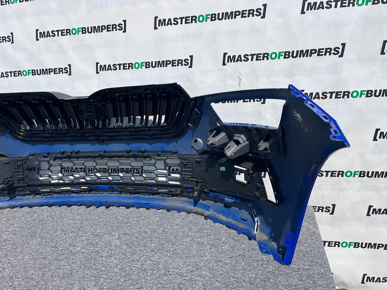 Skoda Kamiq Monte Carlo Mk1 2019-2023 Front Bumper 4 Pdc Genuine [s601]