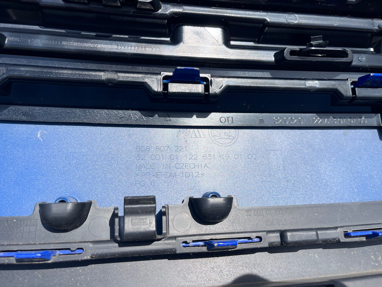 Skoda Kamiq Monte Carlo Mk1 2019-2023 Front Bumper 4 Pdc Genuine [s601]