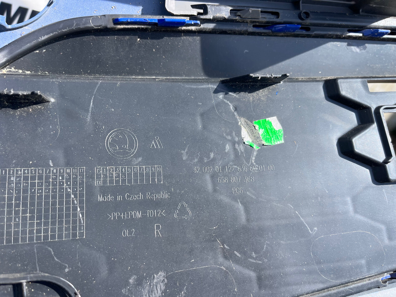 Skoda Kamiq Monte Carlo Mk1 2019-2023 Front Bumper 4 Pdc Genuine [s601]