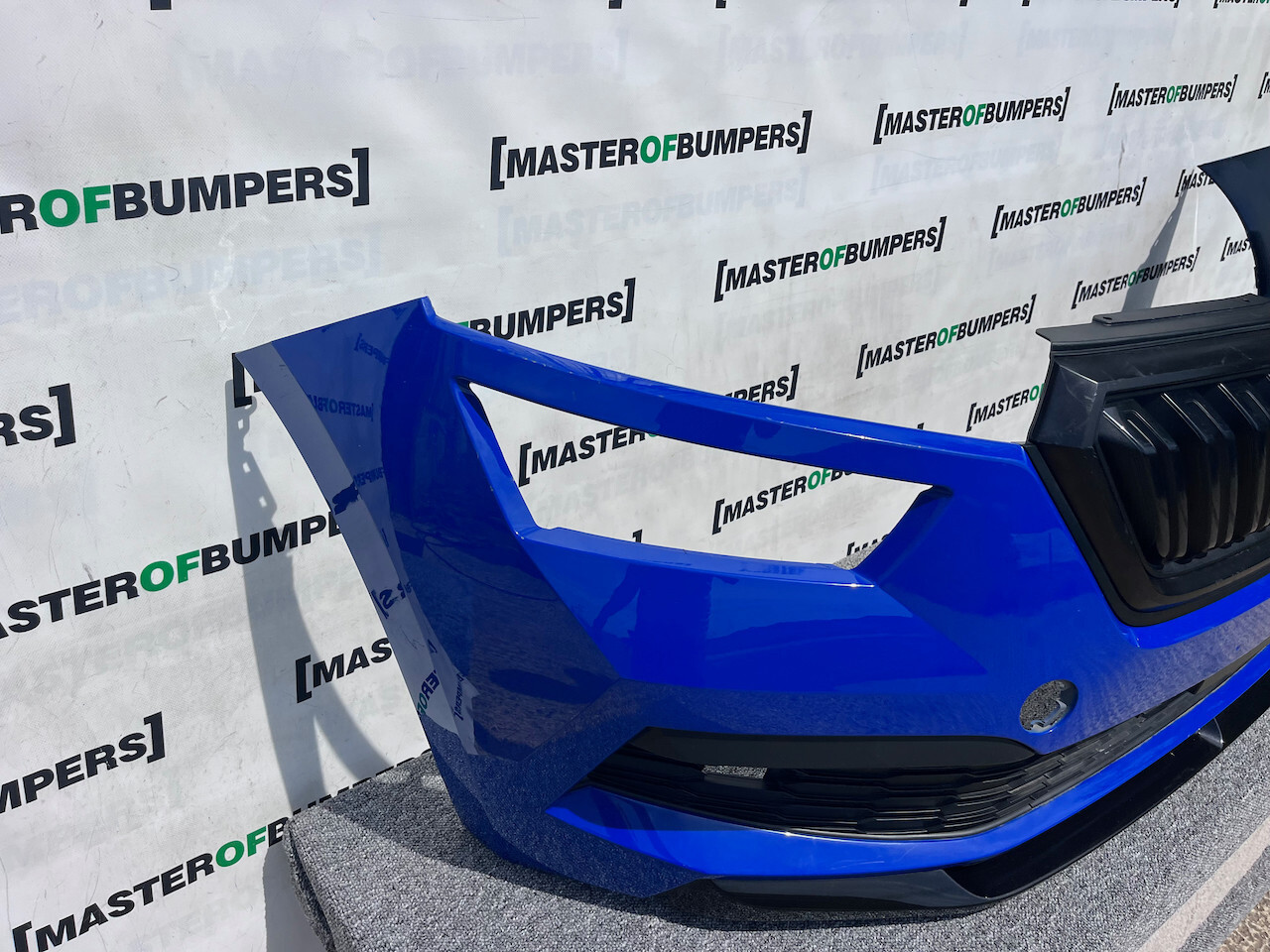 Skoda Kamiq Monte Carlo Mk1 2019-2023 Front Bumper 4 Pdc Genuine [s601]