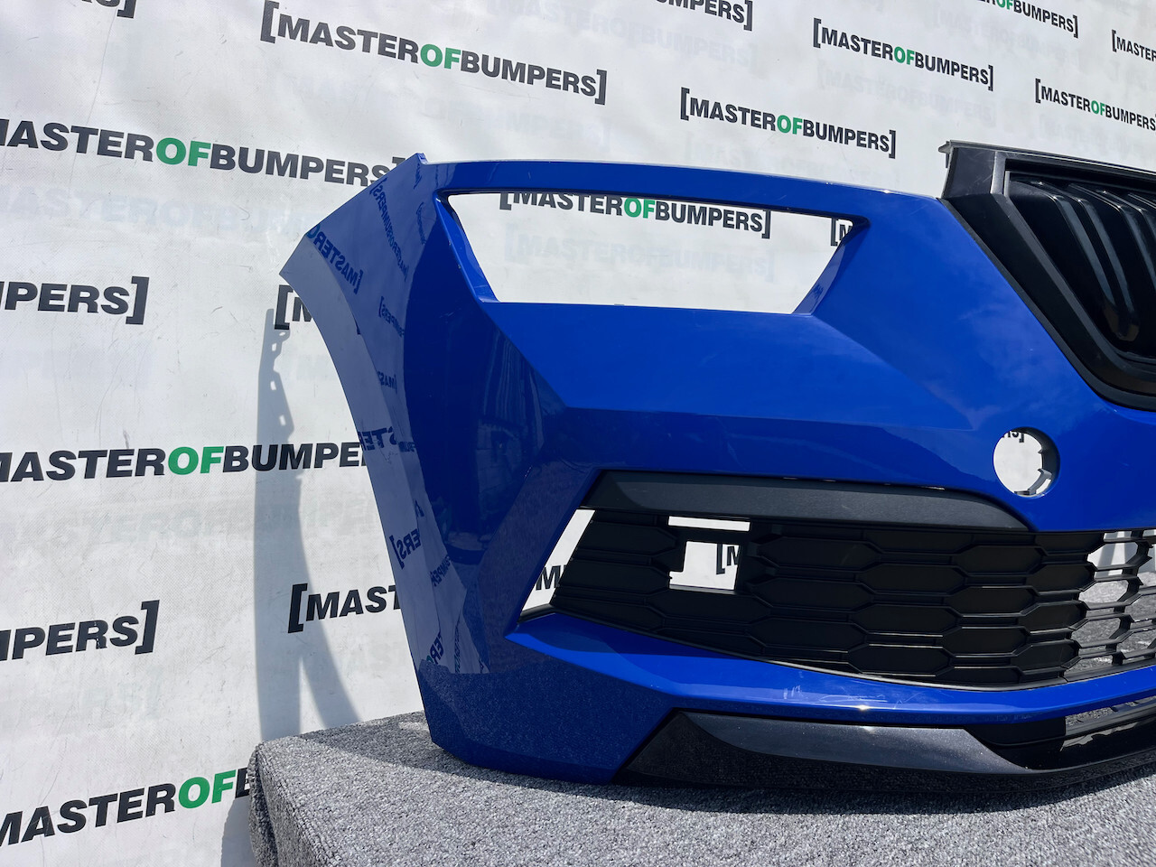 Skoda Kamiq Monte Carlo Mk1 2019-2023 Front Bumper 4 Pdc Genuine [s601]