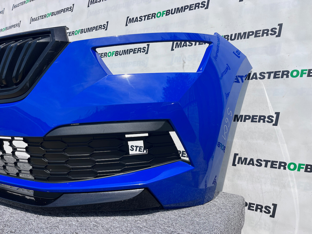 Skoda Kamiq Monte Carlo Mk1 2019-2023 Front Bumper 4 Pdc Genuine [s601]