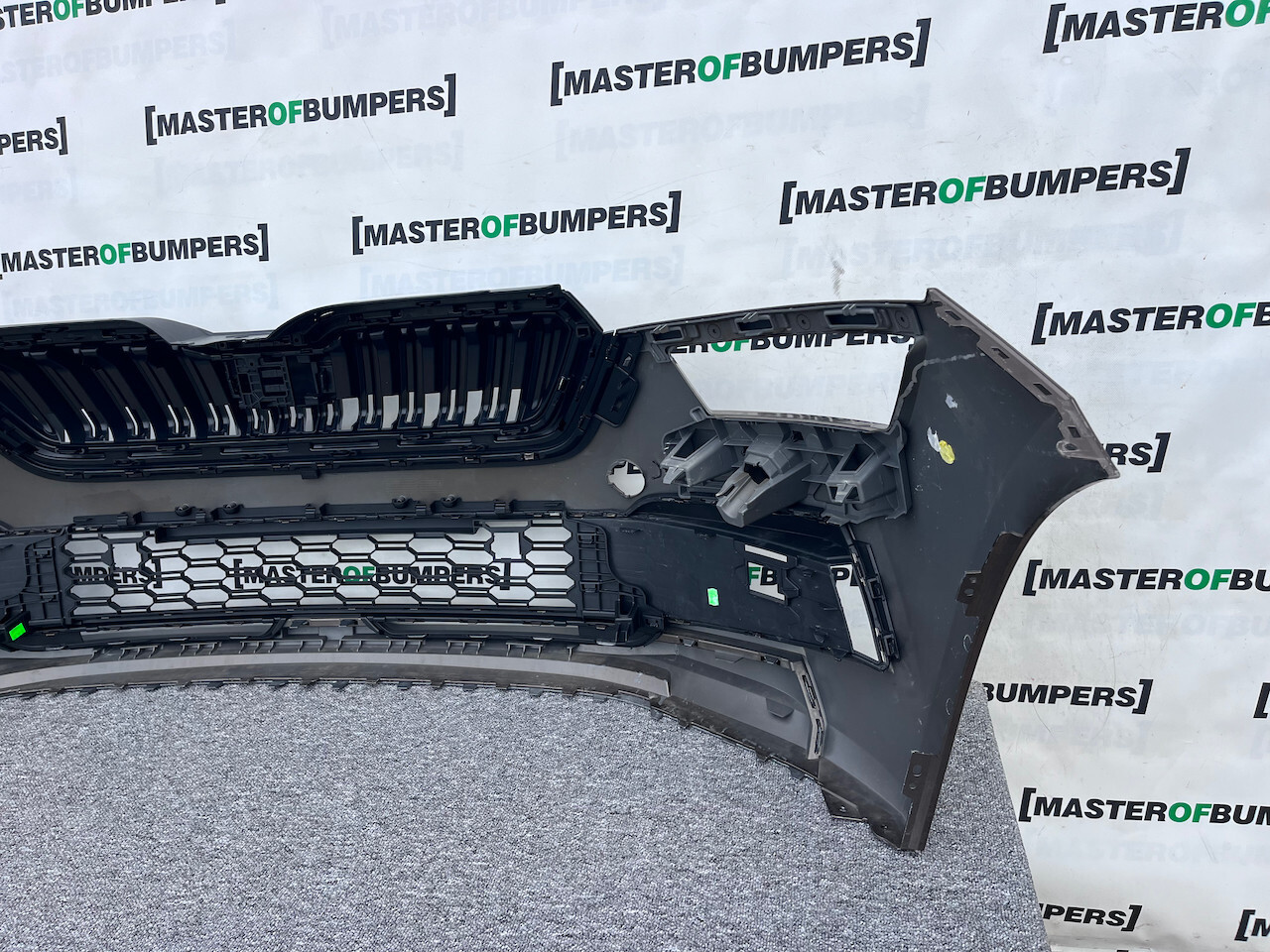 Skoda Kamiq Se L Edition Mk1 2019-2023 Front Bumper 4 Pdc + Jets Genuine [s225]