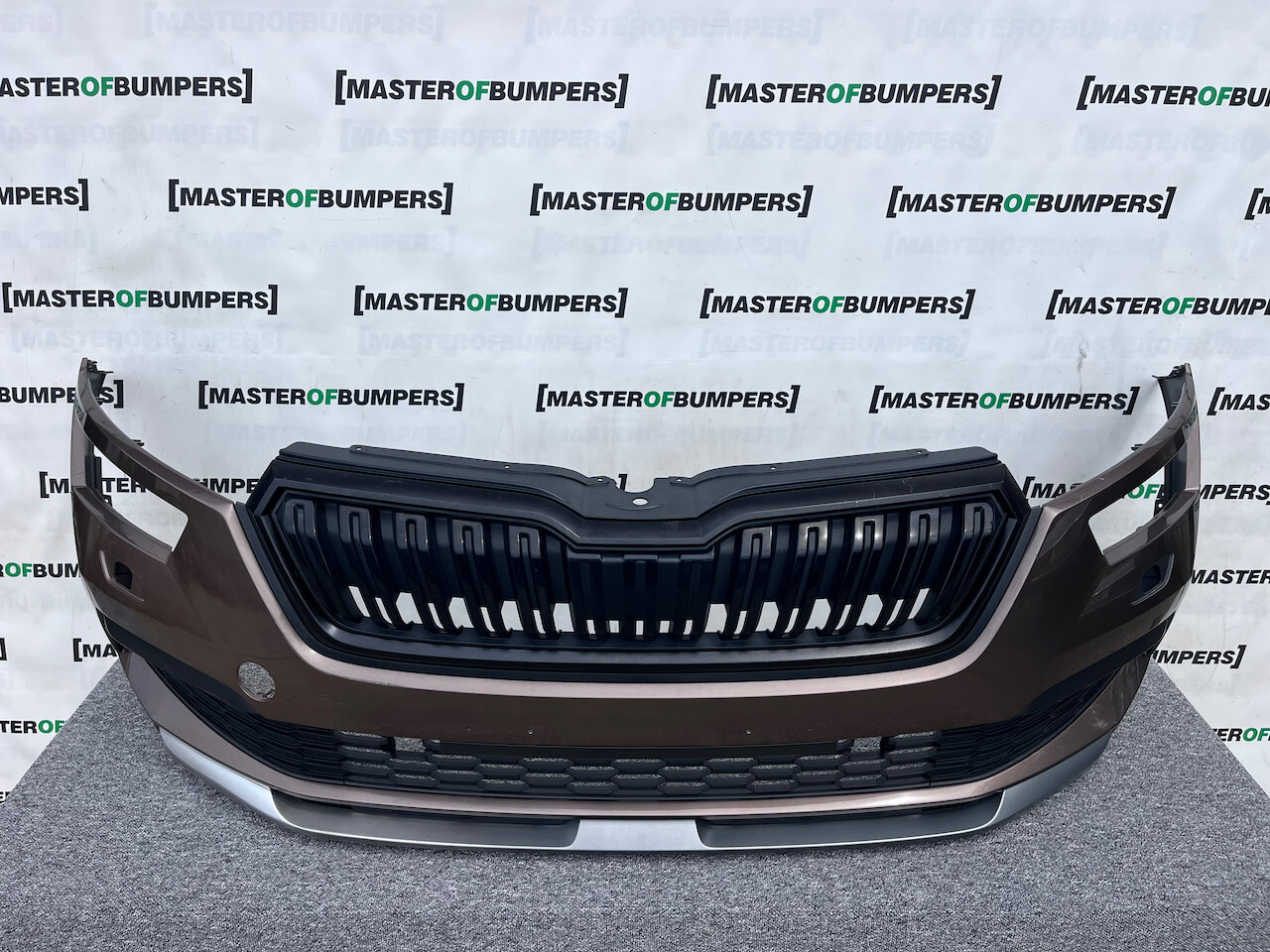 Skoda Kamiq Se L Edition Mk1 2019-2023 Front Bumper 4 Pdc + Jets Genuine [s225]