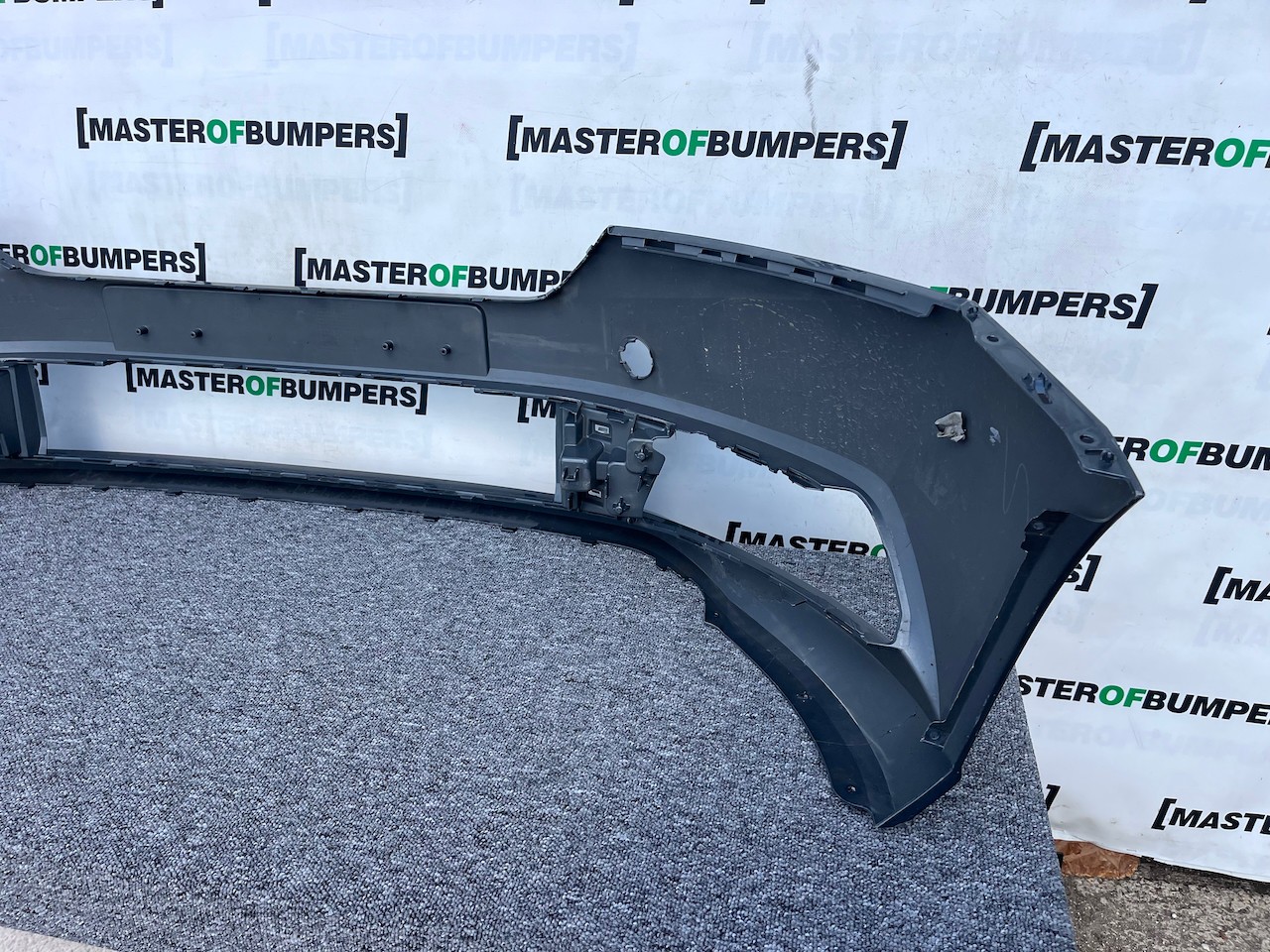 Skoda Fabia Hatchback Mk3 Lift 2018-2021 Front Bumper No Pdc Genuine [s606]