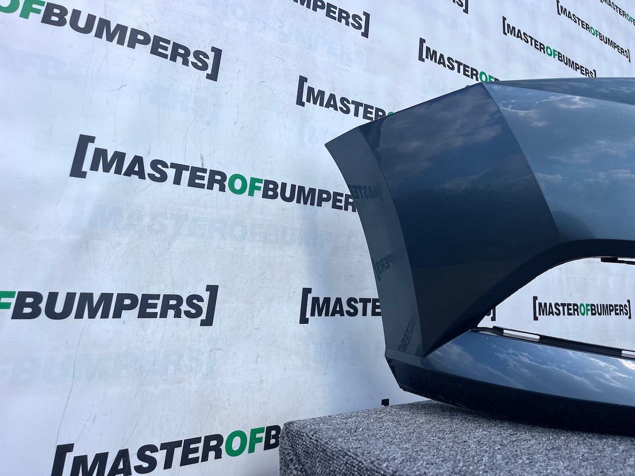 Skoda Fabia Hatchback Mk3 Lift 2018-2021 Front Bumper No Pdc Genuine [s606]