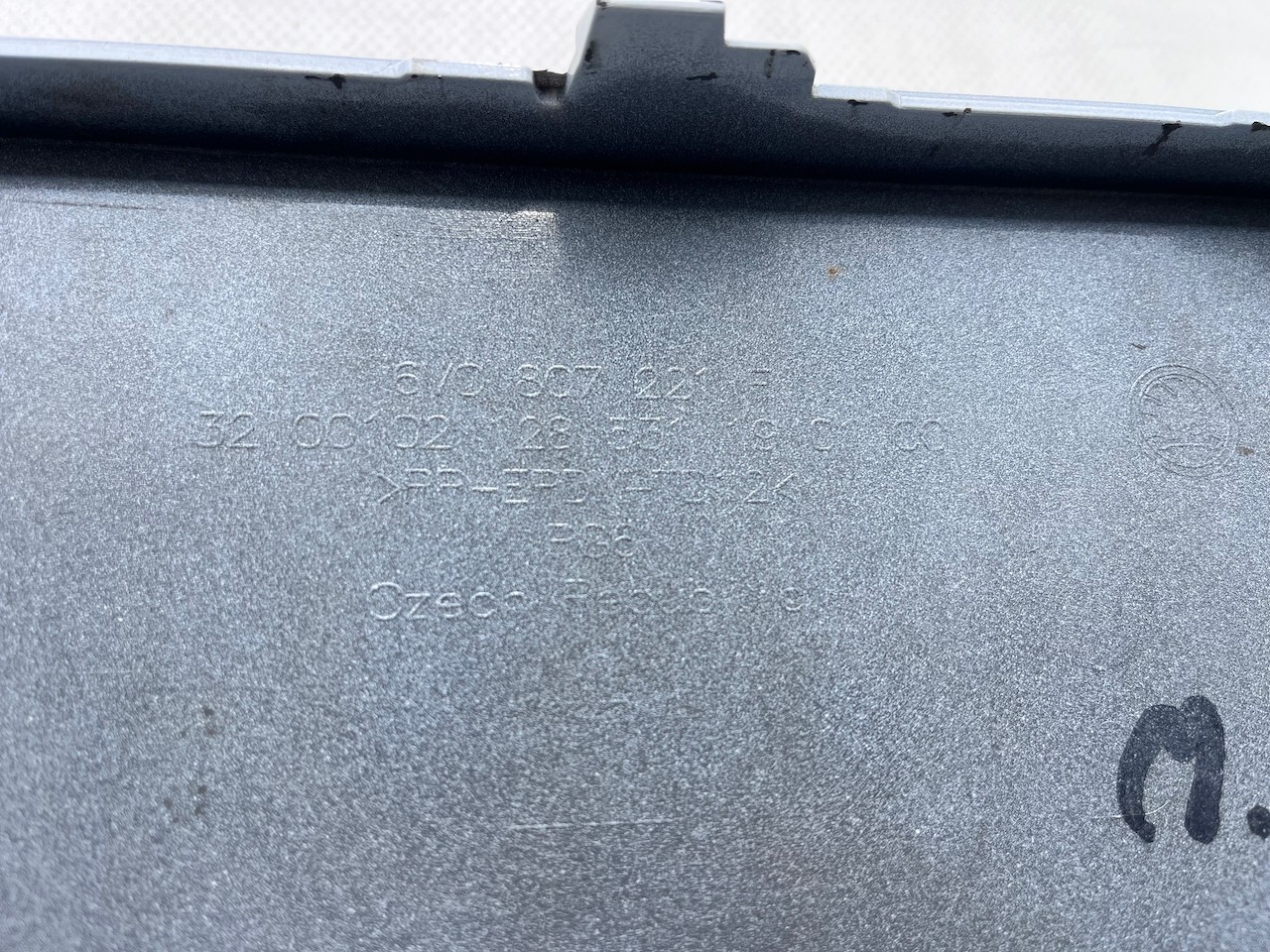 Skoda Fabia Hatchabck Esta Mk3 Lift 2018-2021 Front Bumper No Pdc Genuine [s608]