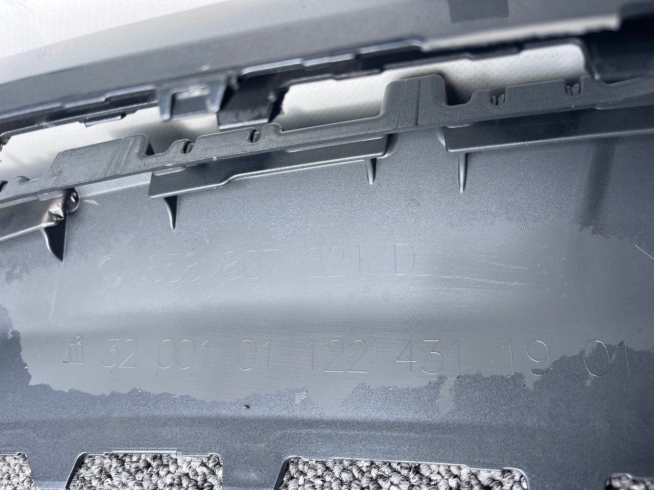 Skoda Kamiq Se Monte Carlo Lift Hatchback 2024-on Front Bumper Genuine [s623]