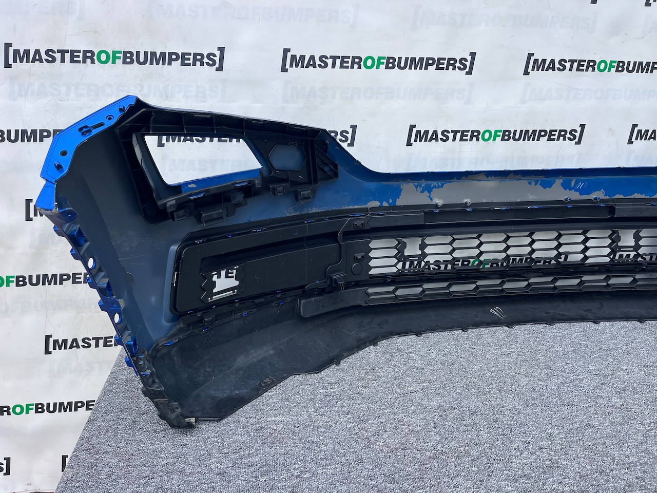 Skoda Kodiaq Se Basic Mk1 2016-2021 Front Bumper Blue 4 Pdc Genuine [s618]