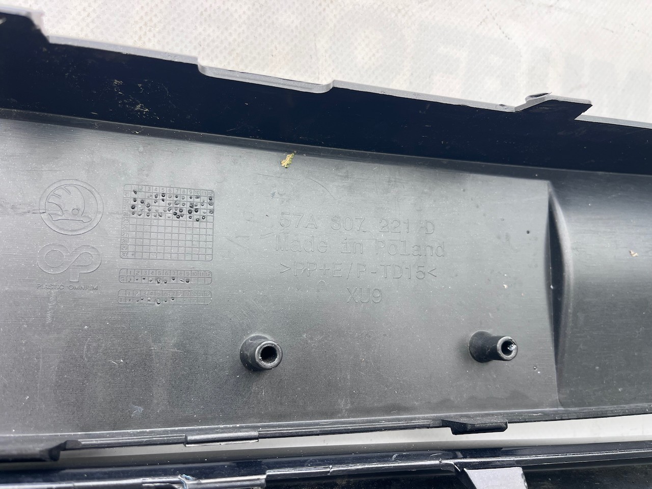 Skoda Karoq Se Active Mk1 Lift 2022-2024 Front Bumper Pdc + Jets Genuine [s636]