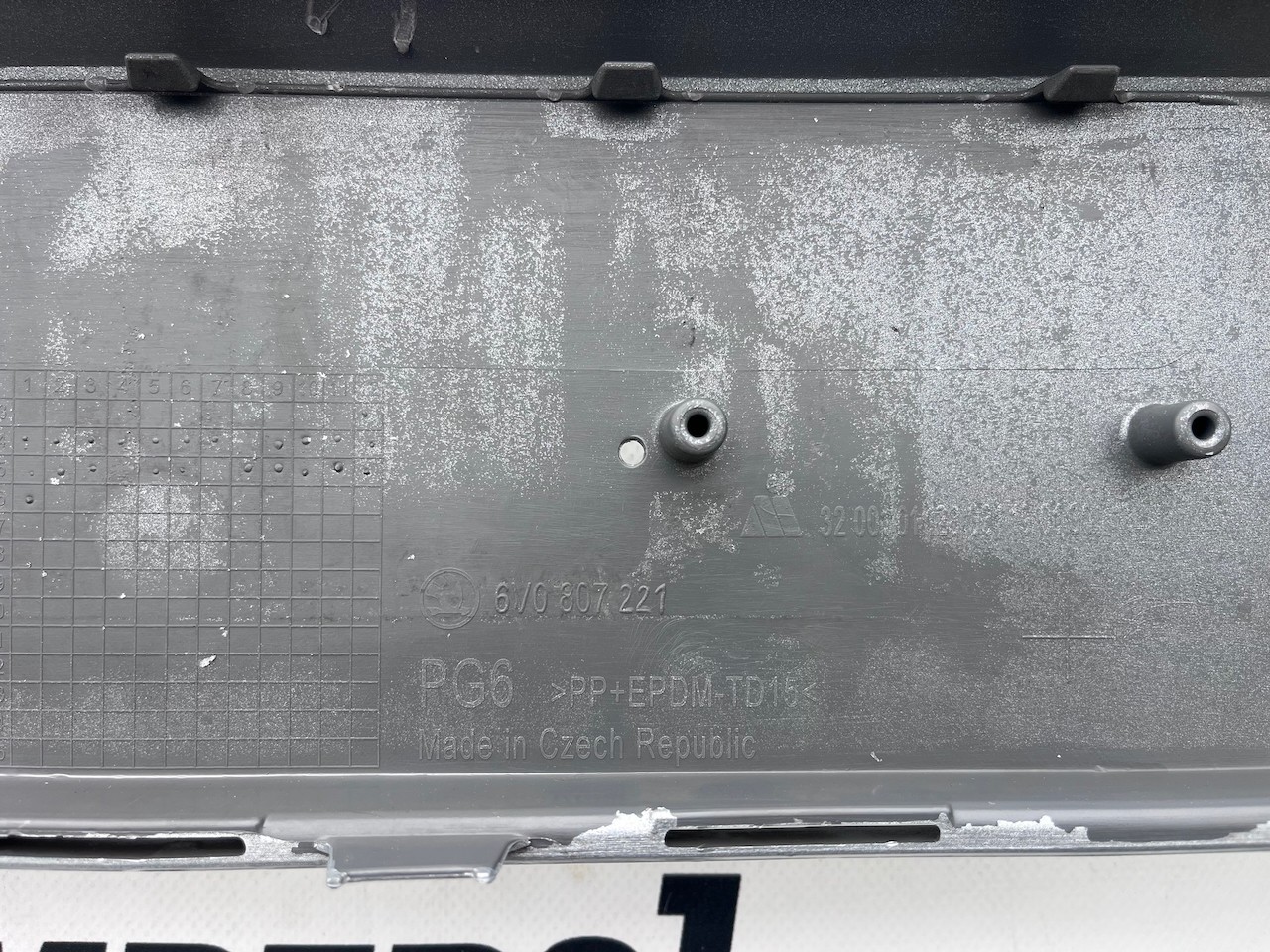 Skoda Fabia Hatchback Mk3 2014-2017 Front Bumper No Pdc Genuine [s638]