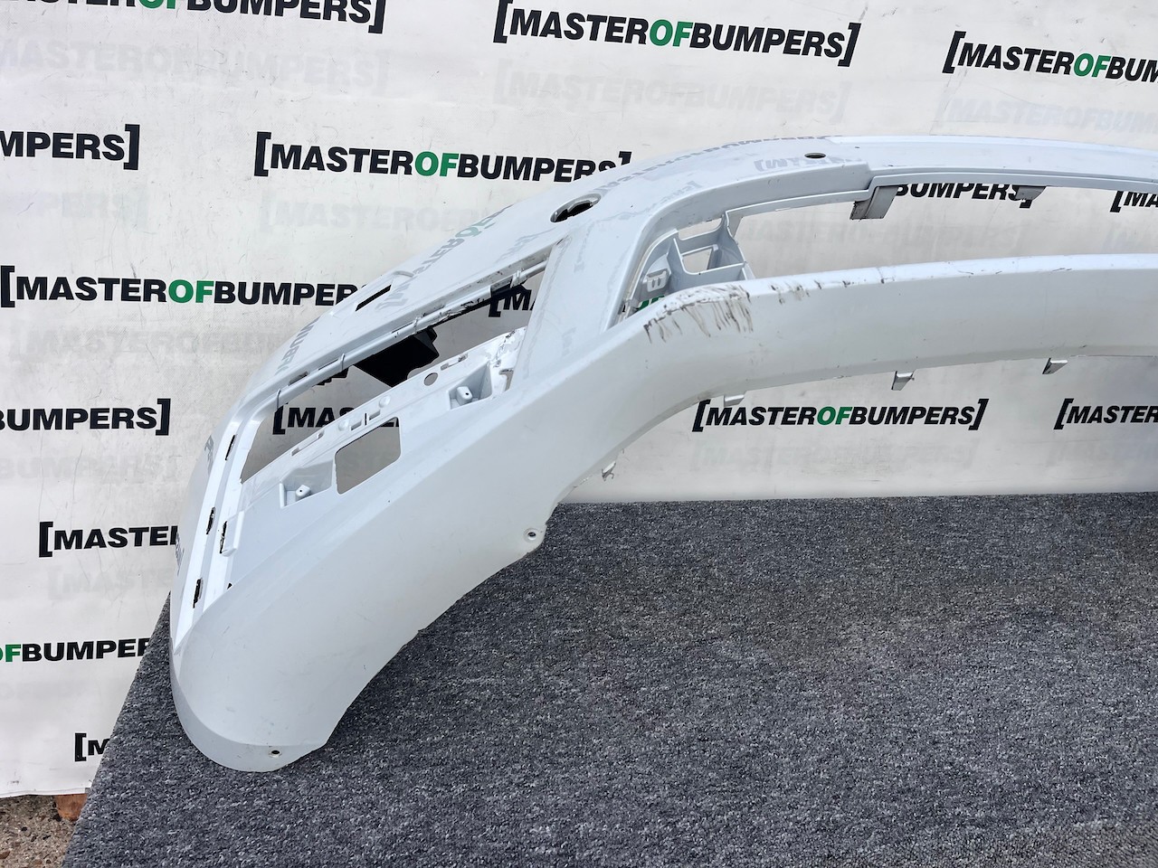 Skoda Octavia Vrs Mk3 Lift 2016-2019 Front Bumper 4 Pdc +jets Genuine [s642]