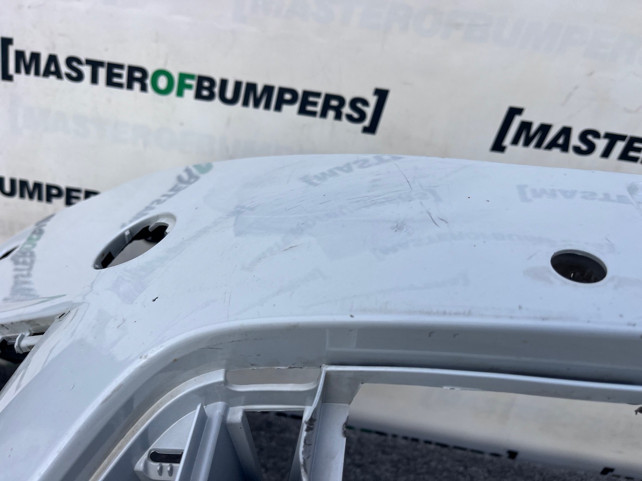 Skoda Octavia Vrs Mk3 Lift 2016-2019 Front Bumper 4 Pdc +jets Genuine [s642]