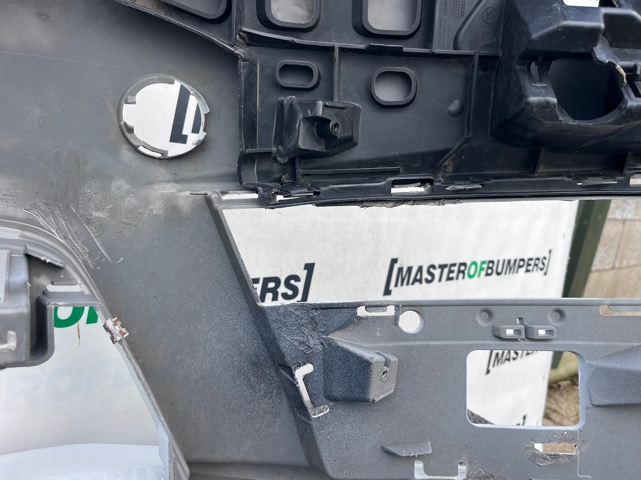 Skoda Octavia Vrs Mk3 Lift 2016-2019 Front Bumper 4 Pdc +jets Genuine [s642]