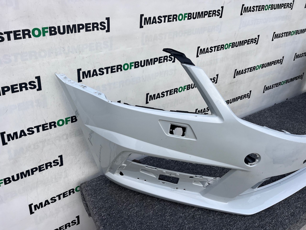 Skoda Octavia Vrs Mk3 Lift 2016-2019 Front Bumper 4 Pdc +jets Genuine [s642]