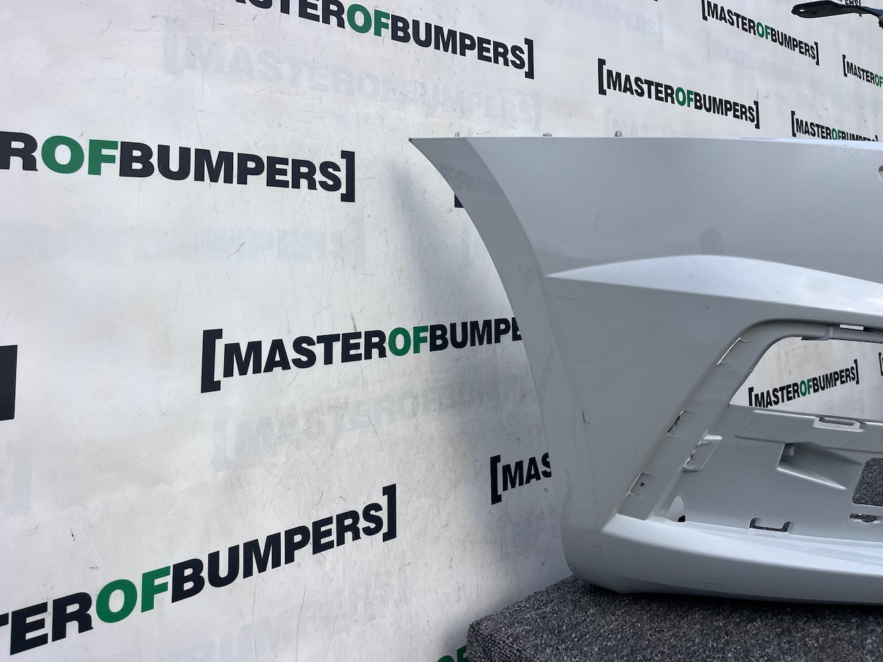 Skoda Octavia Vrs Mk3 Lift 2016-2019 Front Bumper 4 Pdc +jets Genuine [s642]