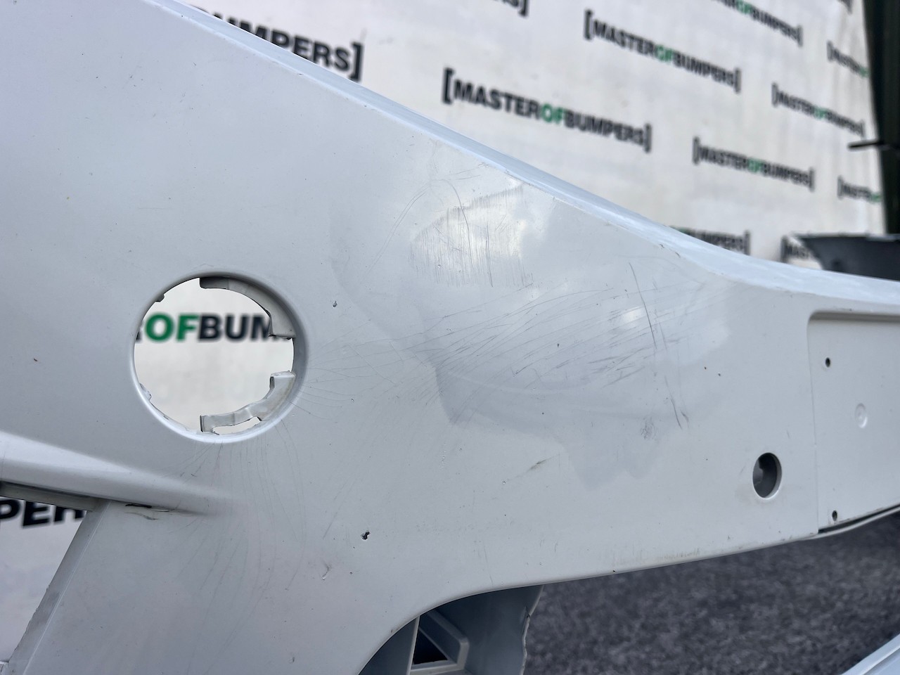 Skoda Octavia Vrs Mk3 Lift 2016-2019 Front Bumper 4 Pdc +jets Genuine [s642]