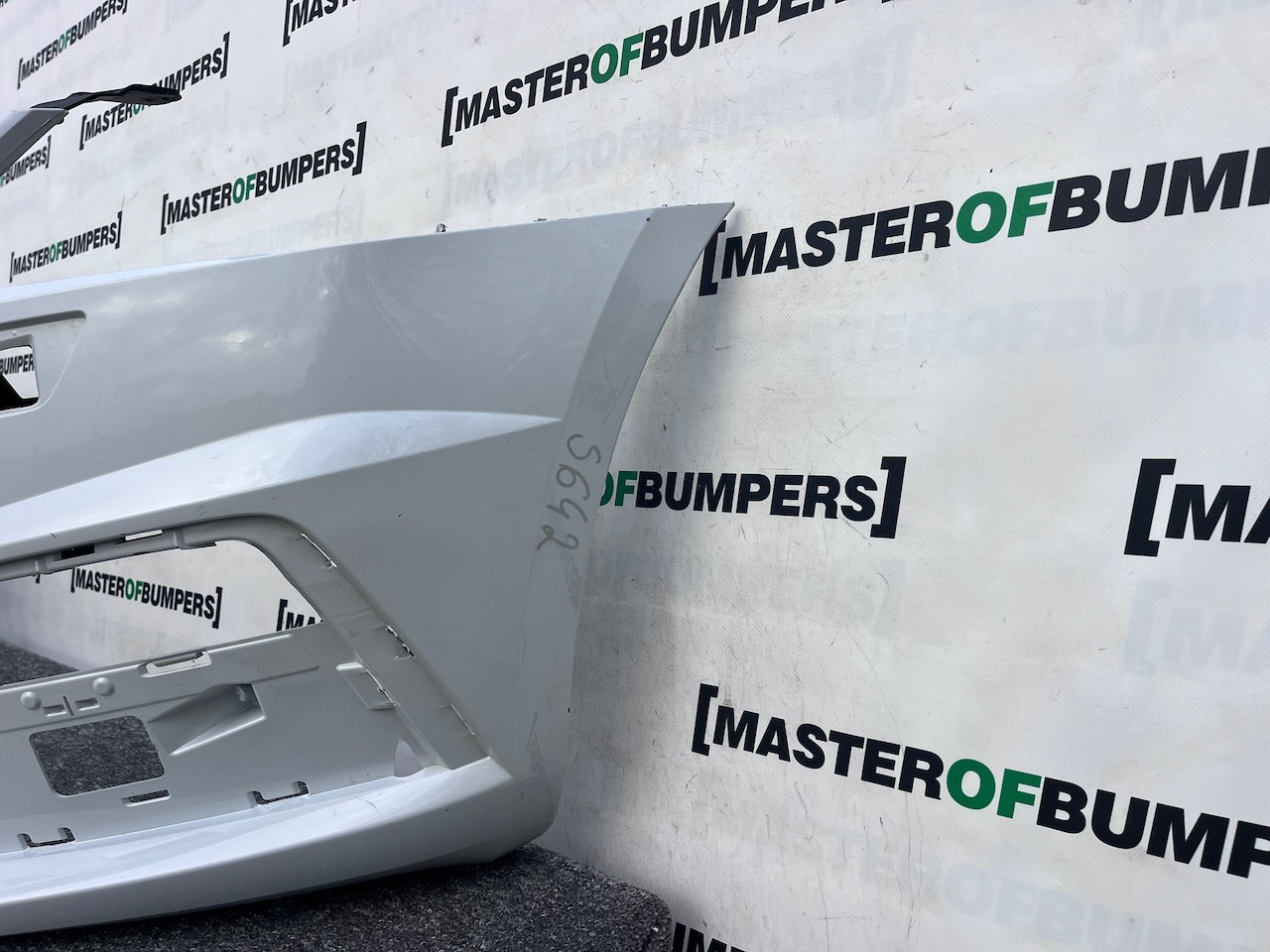 Skoda Octavia Vrs Mk3 Lift 2016-2019 Front Bumper 4 Pdc +jets Genuine [s642]