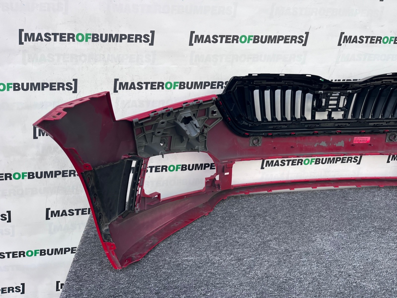 Skoda Scala Monte Carlo Hatchback 2019-2023 Front Bumper 4 Pdc Genuine [s558]