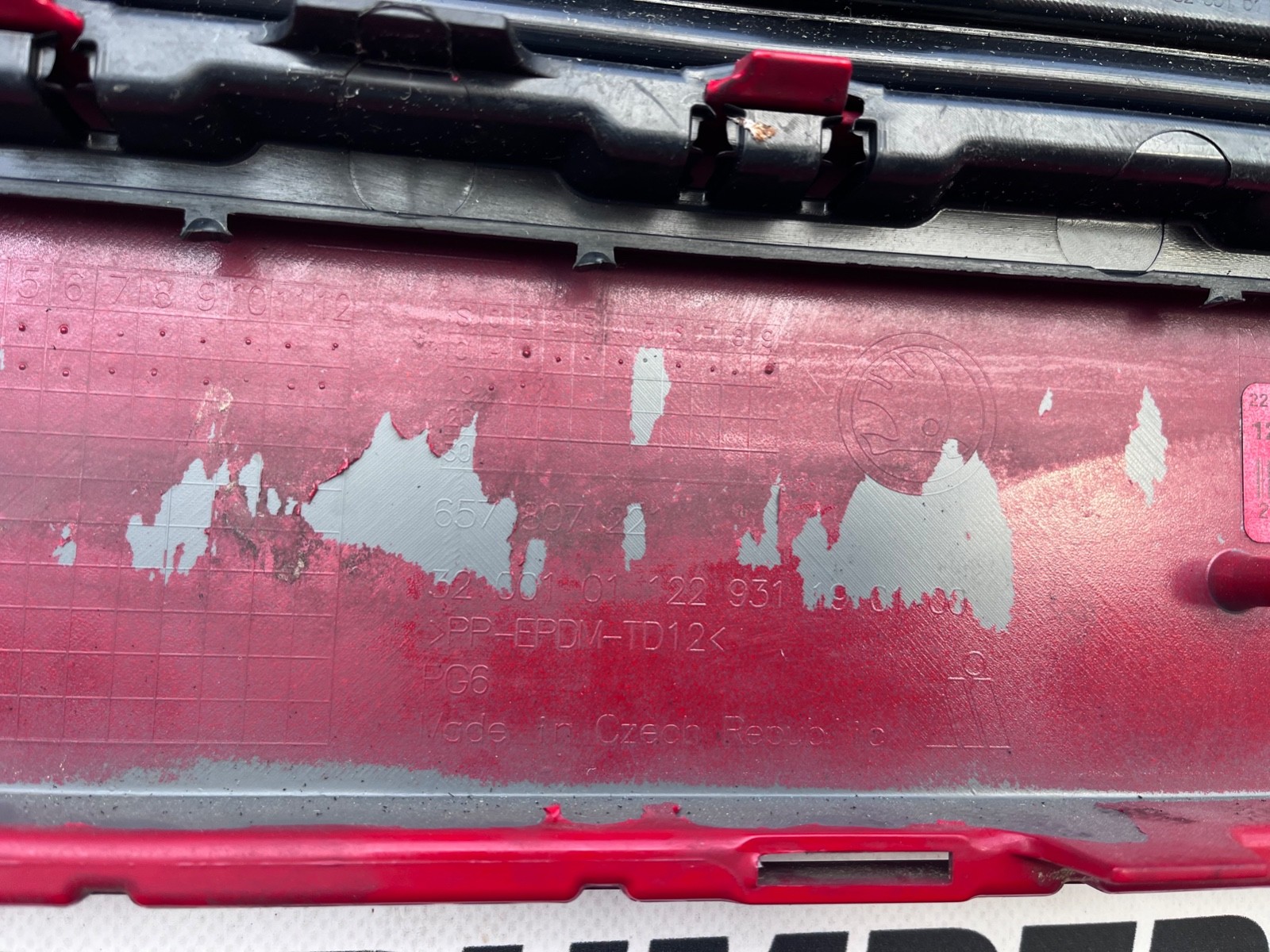 Skoda Scala Monte Carlo Hatchback 2019-2023 Front Bumper 4 Pdc Genuine [s558]