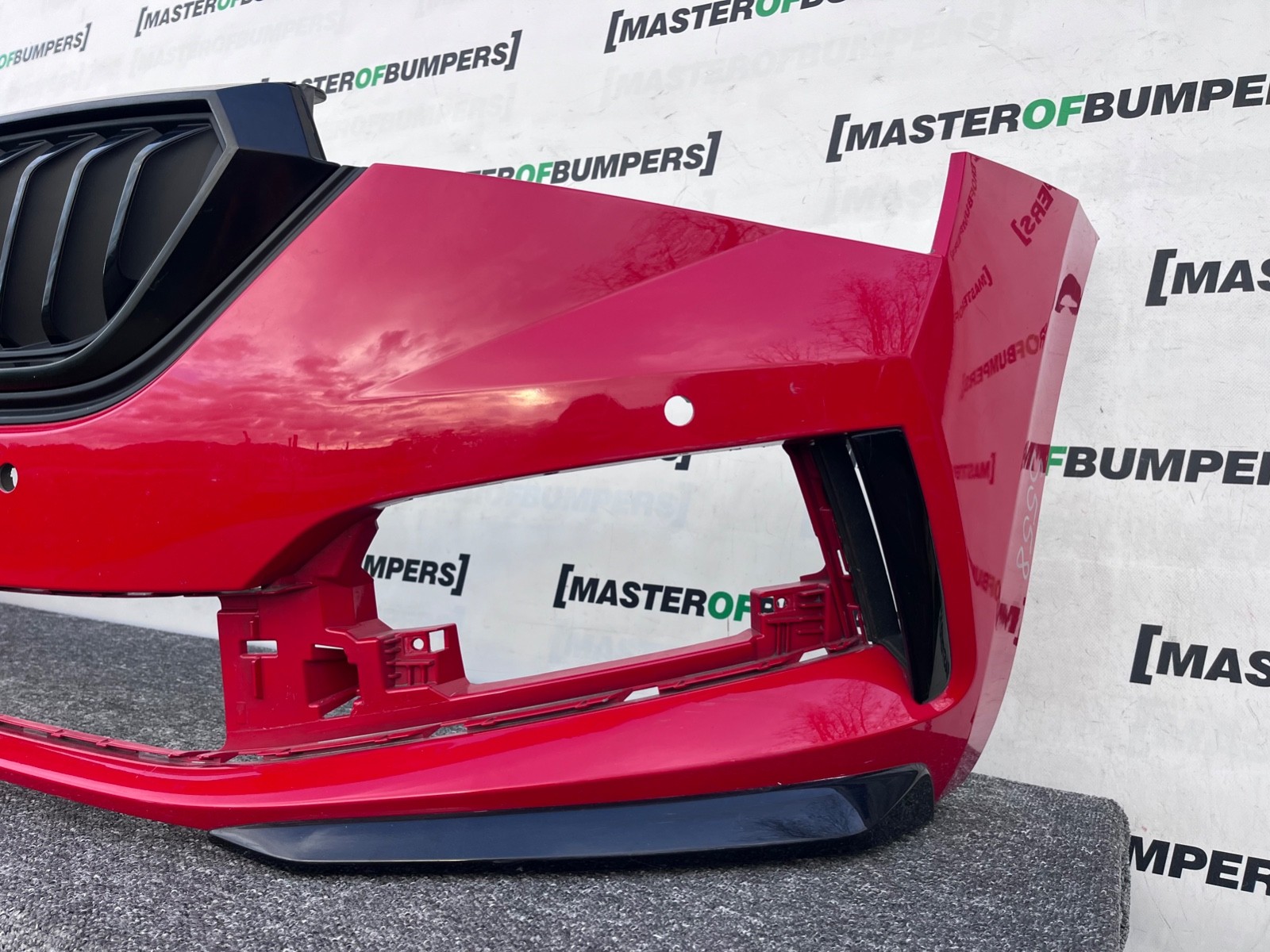 Skoda Scala Monte Carlo Hatchback 2019-2023 Front Bumper 4 Pdc Genuine [s558]