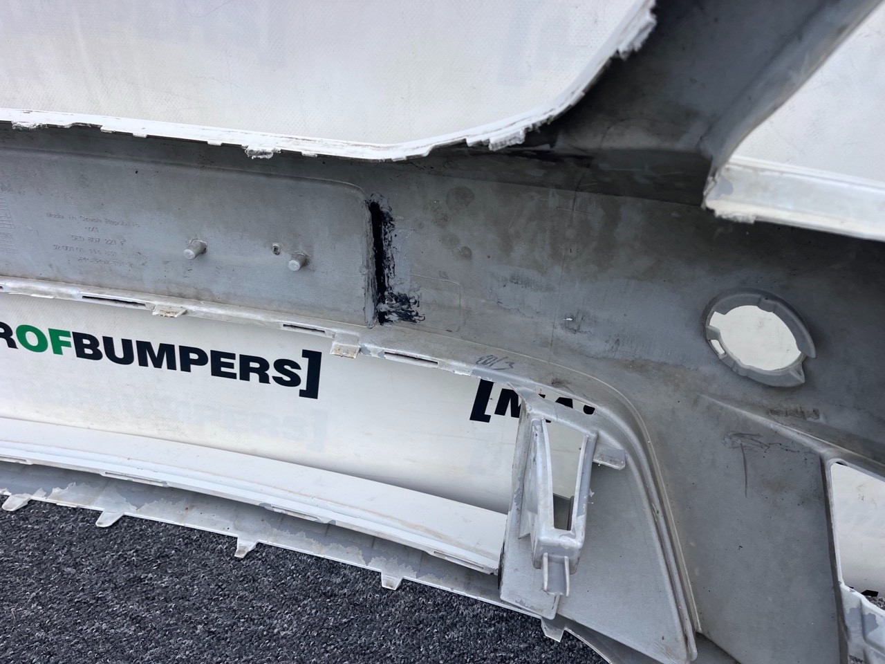 Skoda Octavia Vrs Mk3 2012-2016 Front Bumper No Pdc Jets Genuine [s563]