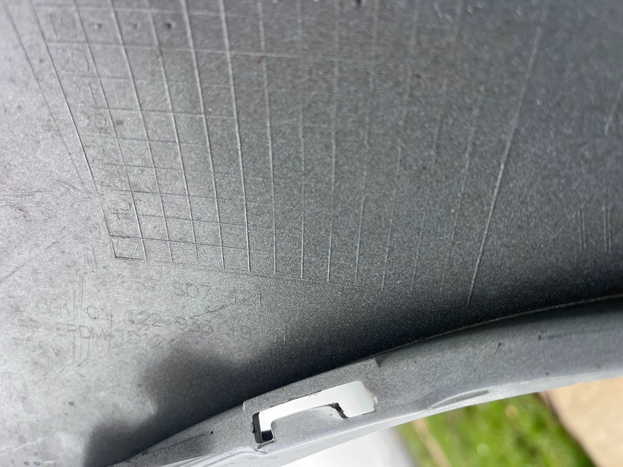 Skoda Scala Se Sport Pre-facelift 2019-2022 Rear Bumper 6 Pdc Genuine [s655]