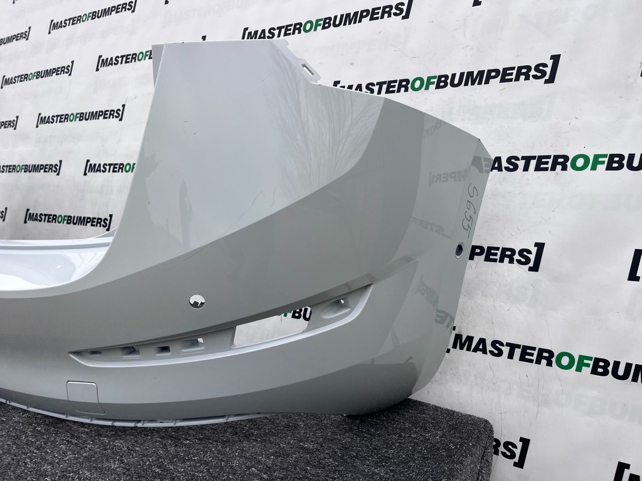 Skoda Scala Se Sport Pre-facelift 2019-2022 Rear Bumper 6 Pdc Genuine [s655]