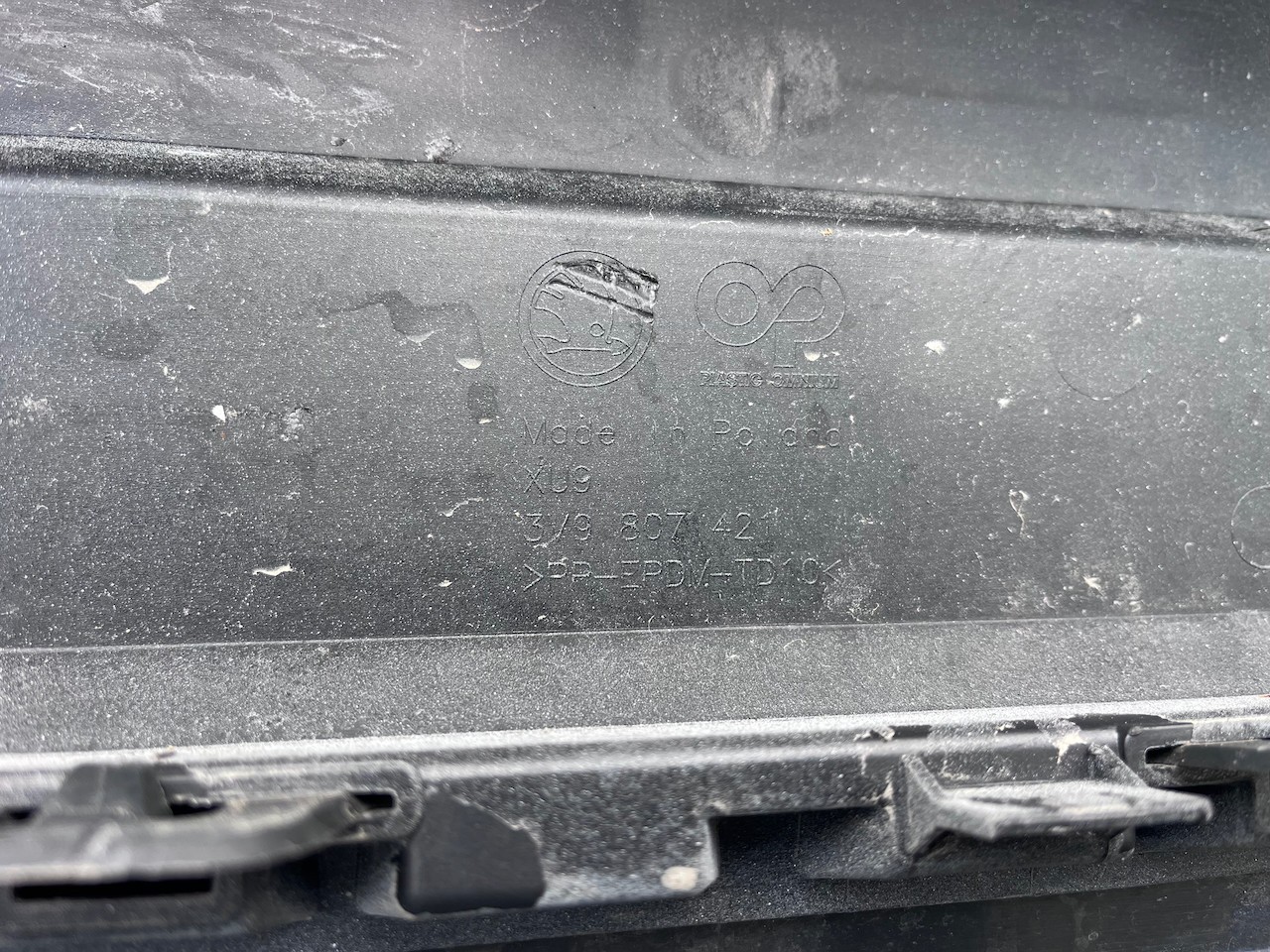 Skoda Superb Se Estate Only 2016-2022 Rear Bumper 4 Pdc Genuine [s661]