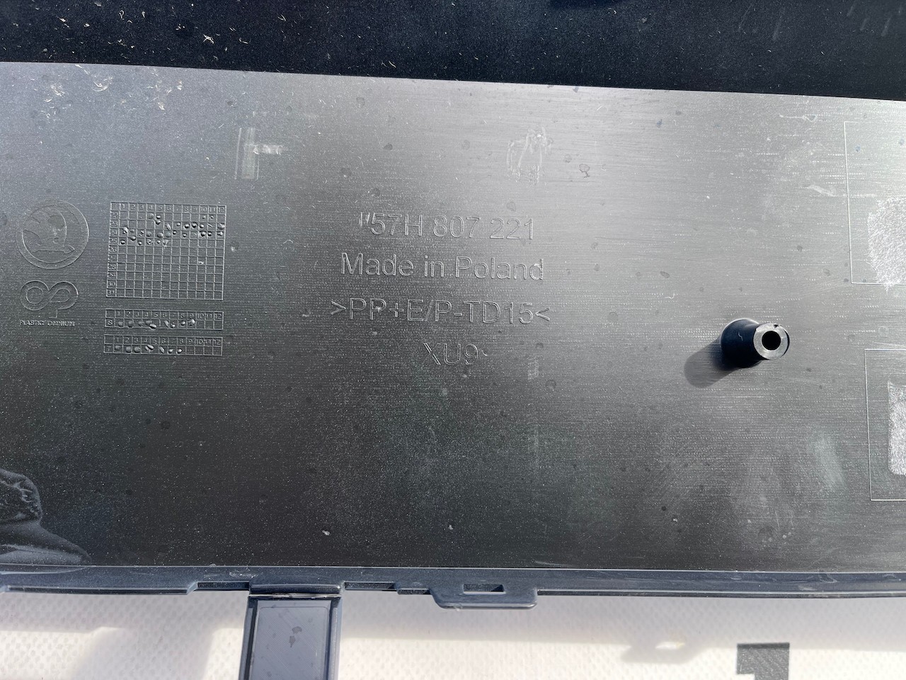 Skoda Kodiaq Se Sport Line Mk2 Suv 2024-on Front Bumper Primer Genuine [s662]