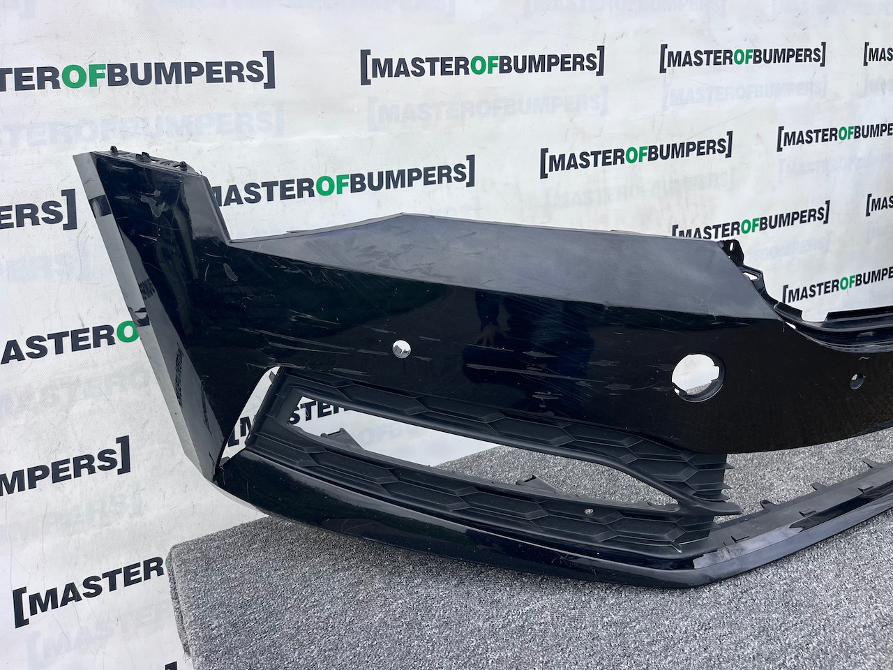 Skoda Superb Sel Saloon Esta Mk4 2020-2023 Front Bumper 4 Pdc Genuine [s663]