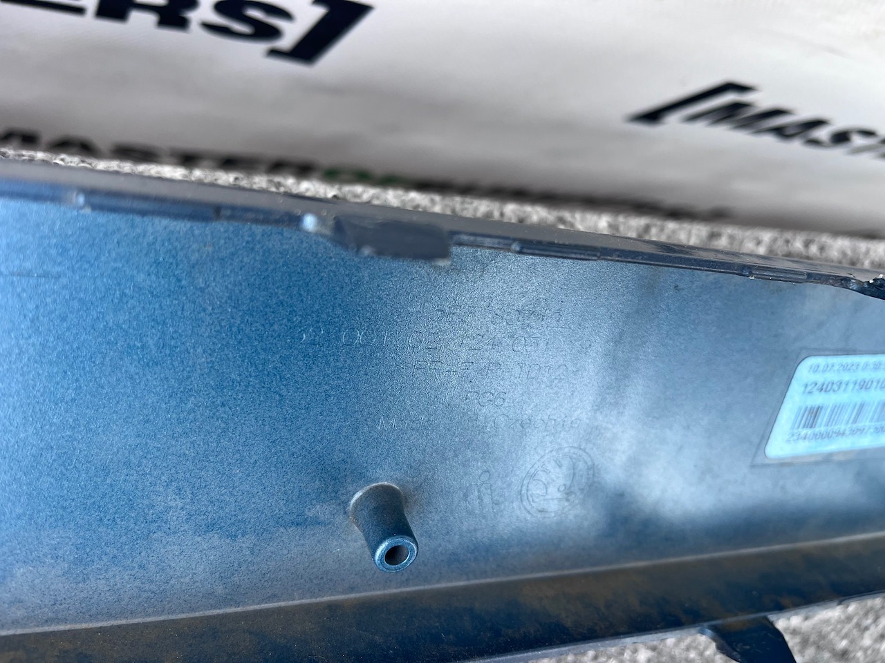 Skoda Octavia Se Comfort Mk4 2020-2023 Front Bumper 4 Pdc Genuine [s665]