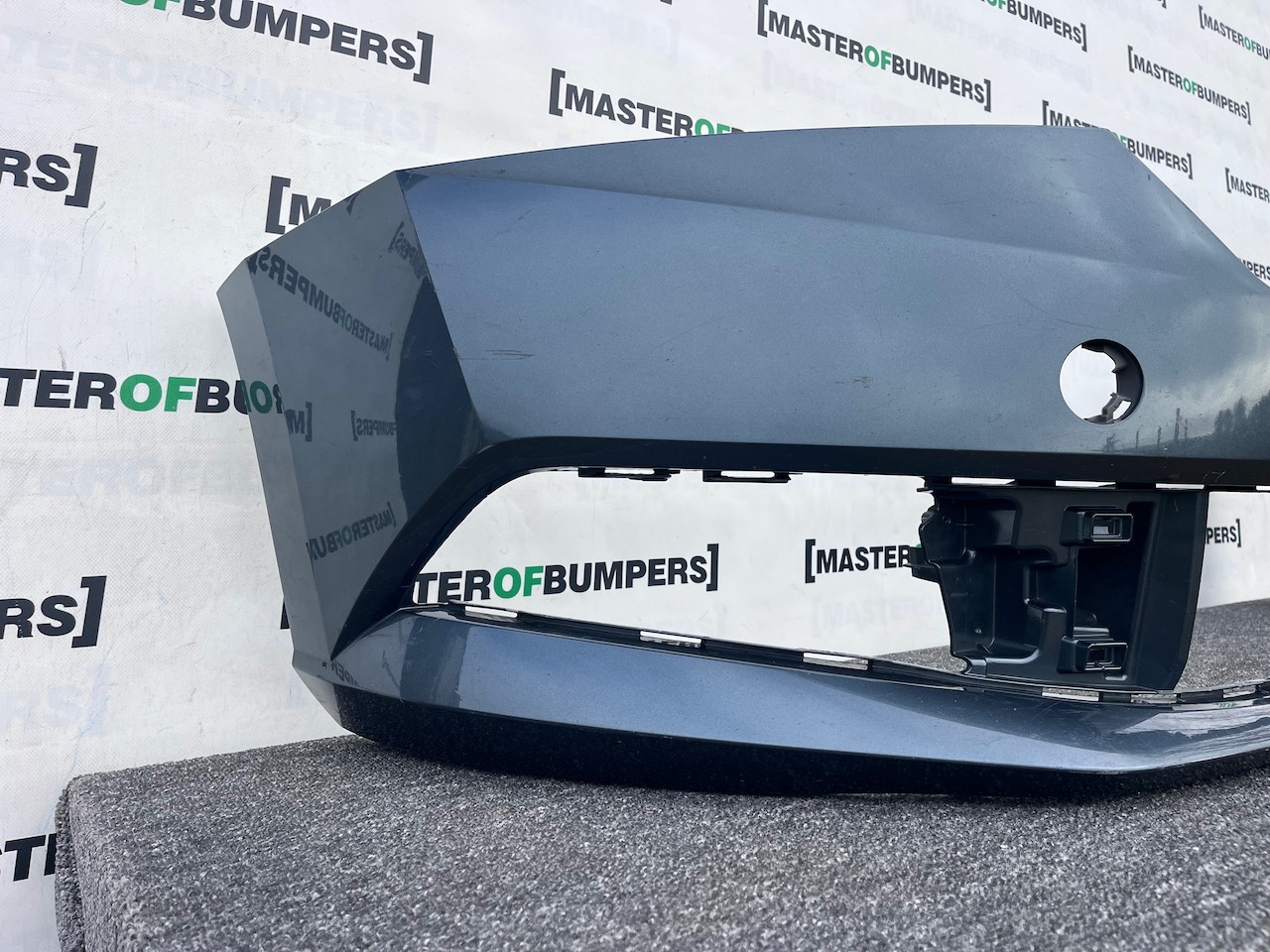 Skoda Fabia Hatchabck Esta Mk3 Lift 2018-2021 Front Bumper No Pdc Genuine [s675]