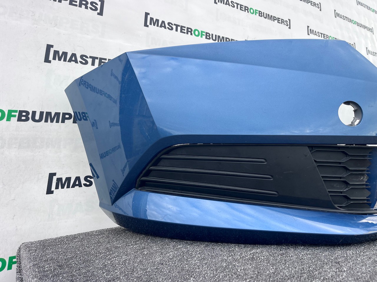 Skoda Fabia Hatchabck Esta Mk3 Lift 2018-2021 Front Bumper No Pdc Genuine [s677]