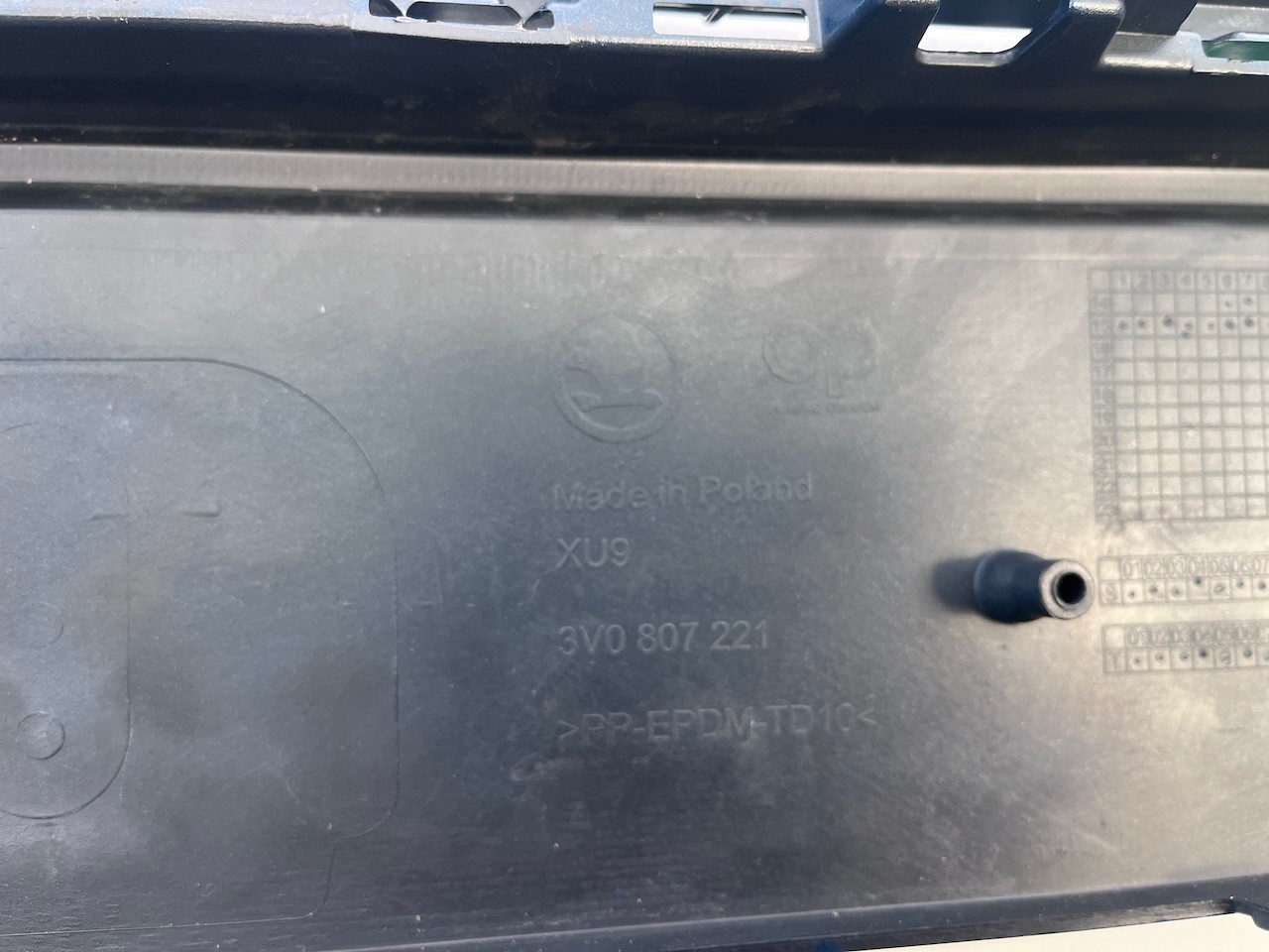 Skoda Superb Salon Estat Mk3 2015-2019 Front Bumper 4 Pdc No Jets Genuine [s680]