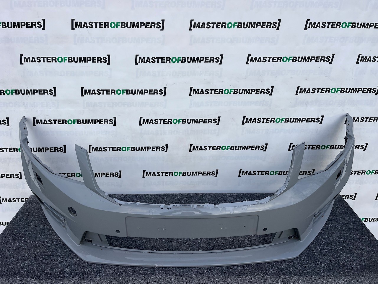 Skoda Octavia Vrs Mk3 2012-2016 Front Bumper 6 Pdc Jets Genuine [s689]
