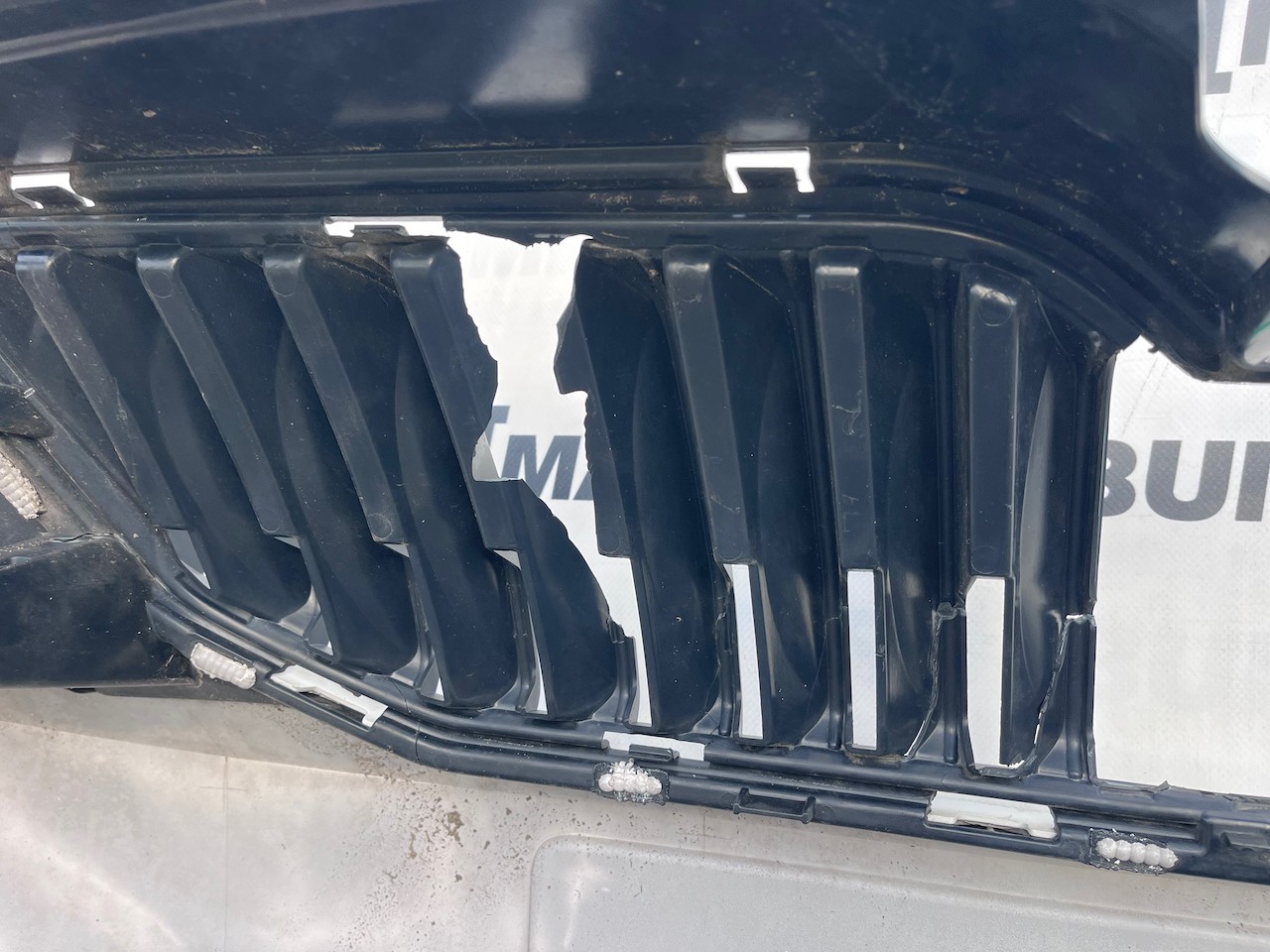 Skoda Octavia Vrs Mk3 2012-2016 Front Bumper No Pdc Jets Genuine [s690]